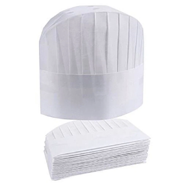 Gorro de chef no tejido