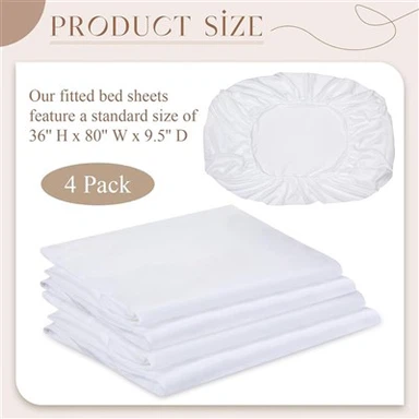 Hojas de mesa de masaje no tejidas